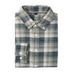Casual Shirt Vintage Flannel Plaid Shirt