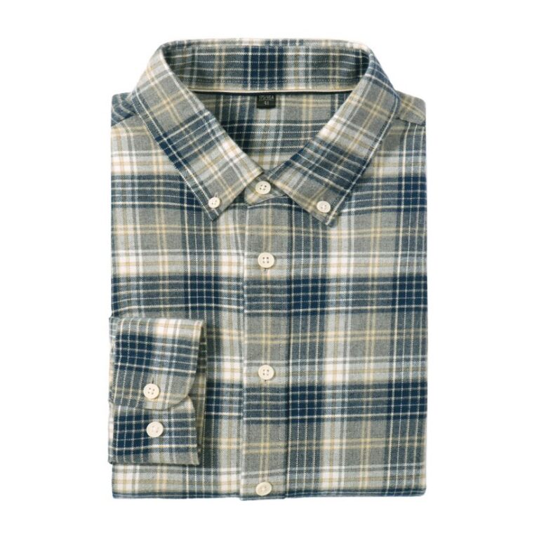 Casual Shirt Vintage Flannel Plaid Shirt