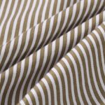 Dress Shirt Vintage Brown Stripe Shirt