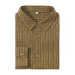 Casual Shirt Lyocell Slub Stripe Shirt