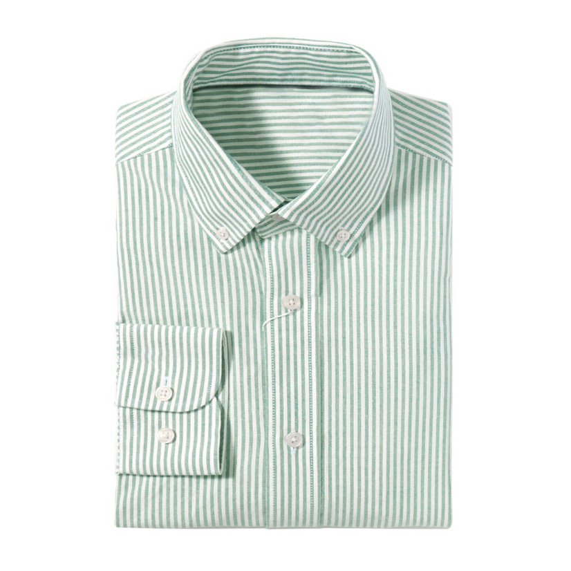 Casual Shirt Mint Green Button-Down Shirt