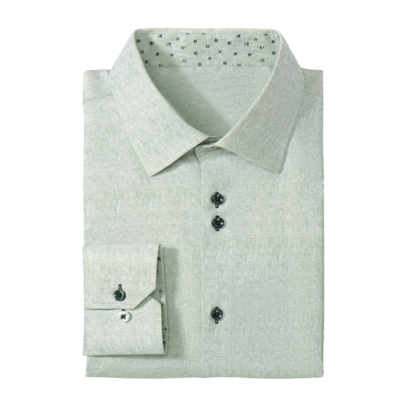 Casual Shirt Smart Herringbone Shirt