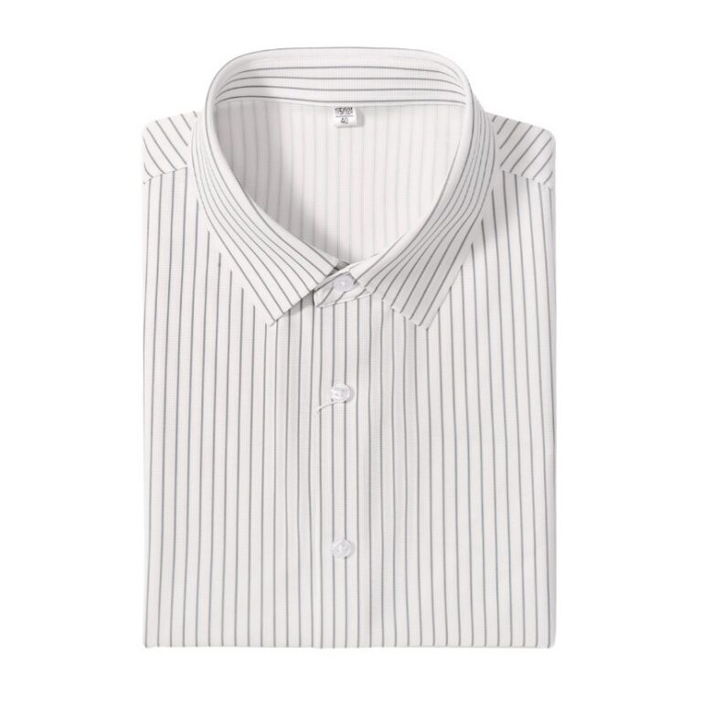 Sports Shirt Knit Business Stripe Shirt