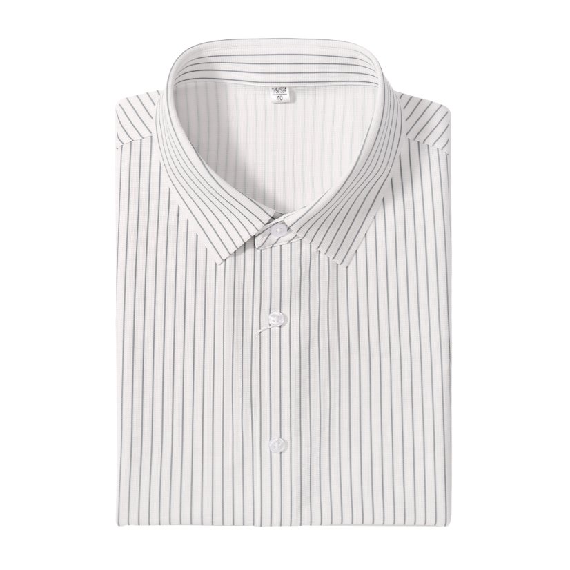 Sports Shirt Knit Business Stripe Shirt