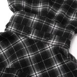Casual Shirt Textured Plaid Hooded Shirt