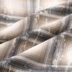 Casual Shirt Rugged Beige Flannel Shirt