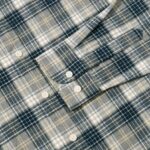 Casual Shirt Vintage Flannel Plaid Shirt