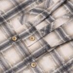 Casual Shirt Rugged Beige Flannel Shirt