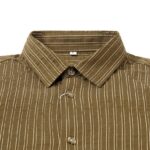 Casual Shirt Lyocell Slub Stripe Shirt