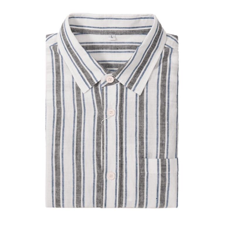 Linen Shirt Linen Stripe Shirt