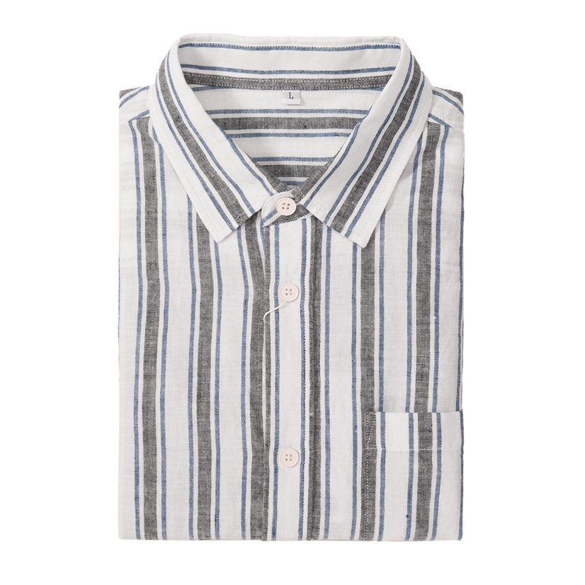 Linen Shirt Linen Stripe Shirt